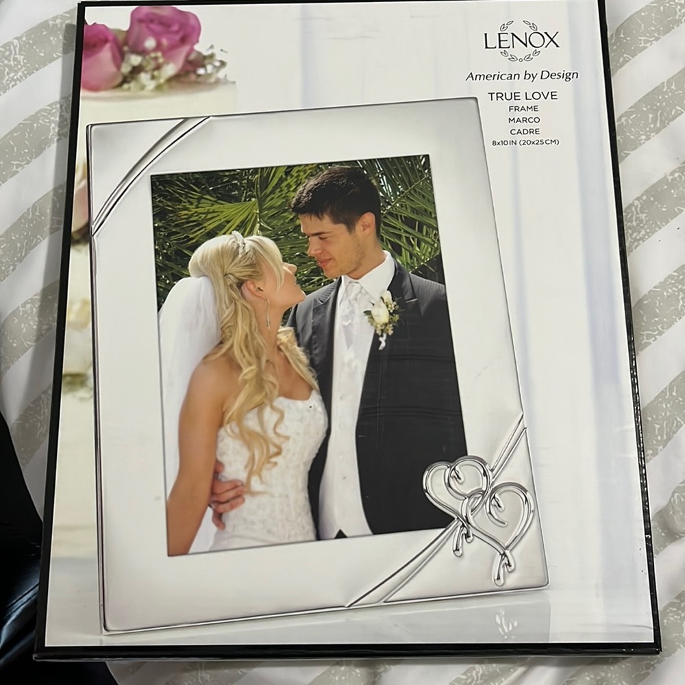 Lenox picture frame-perfect for wedding photo